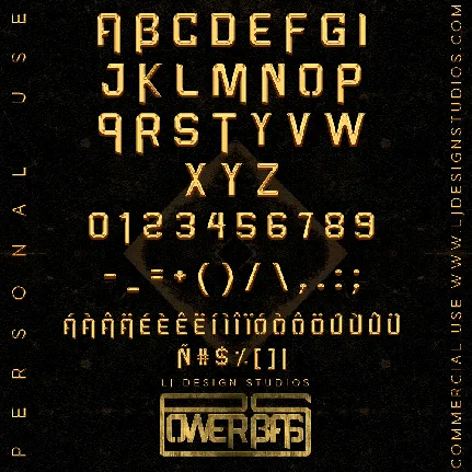 Power Bass font