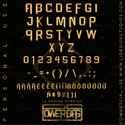 Power Bass font