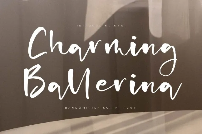 Charming Ballerina DEMO VERSION font