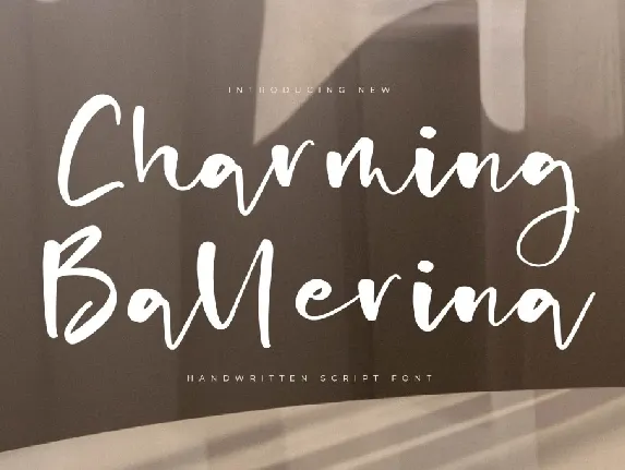 Charming Ballerina DEMO VERSION font