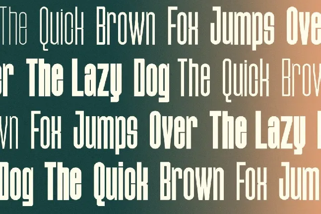 Gendar DEMO font