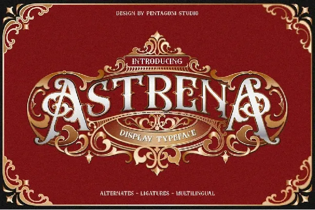 Astrena font