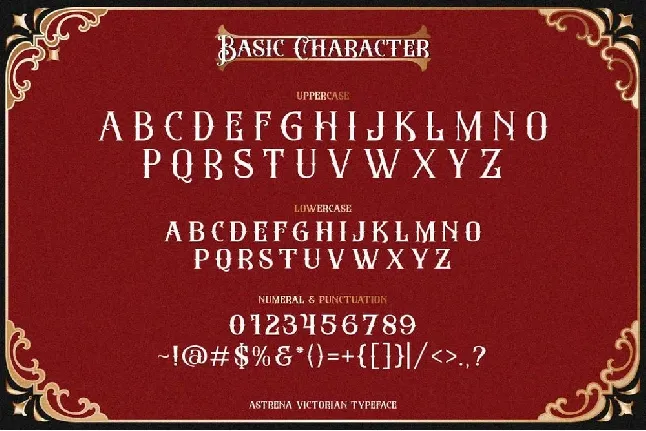 Astrena font