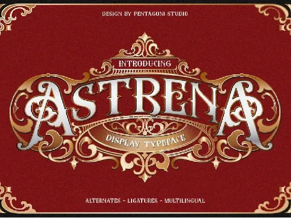 Astrena font