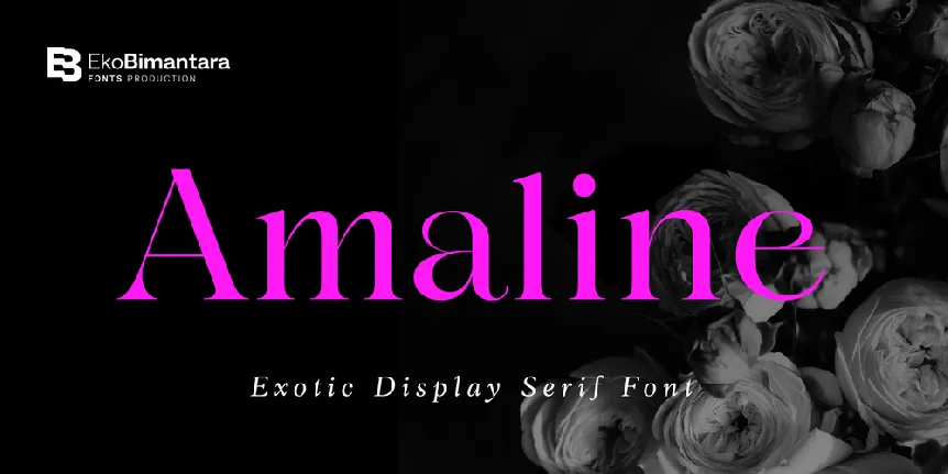 Amaline Trial font