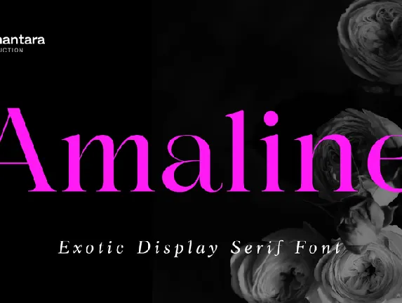 Amaline Trial font