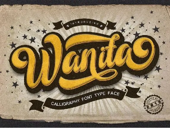 Wanita font