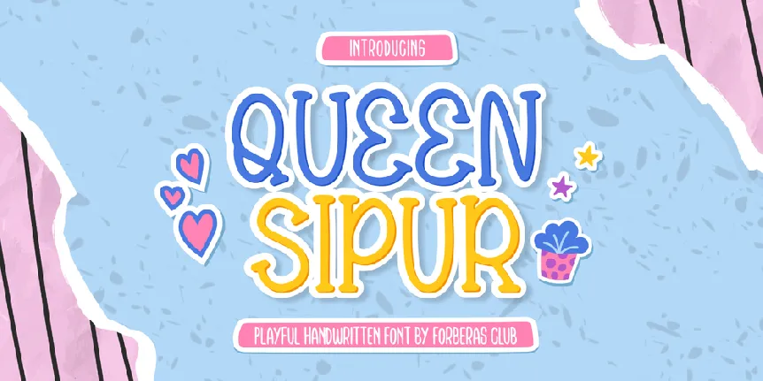 Queen Sipur Demo font