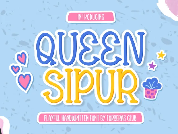 Queen Sipur Demo font