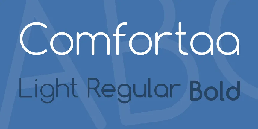 Comfortaa font