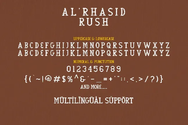 Alâ€™Rhasid font