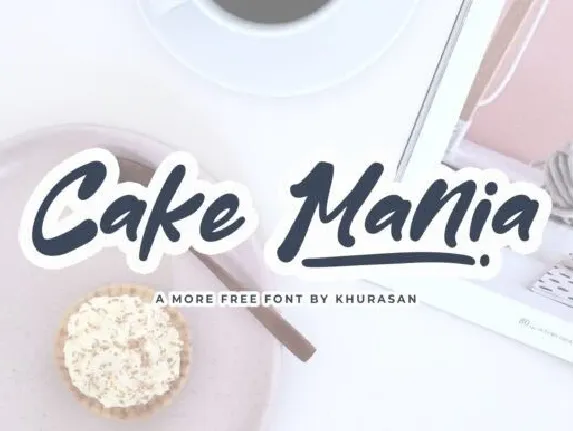 Cake Mania font