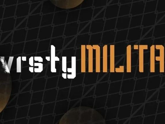 Vrsty MILITA font