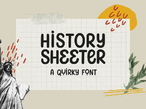 History Sheeter font