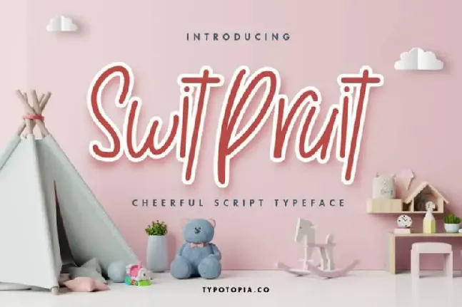 Swit Pruit Handwritten font