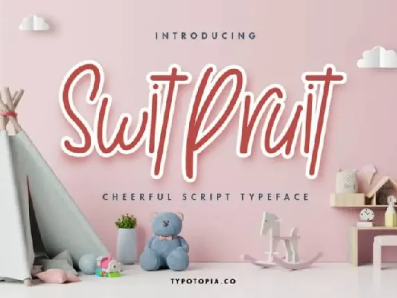 Swit Pruit Handwritten font