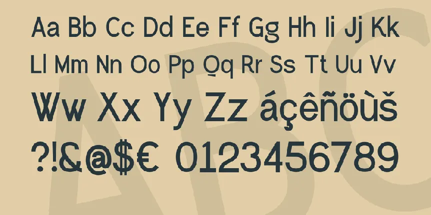 Greback Grotesque PERSONAL font