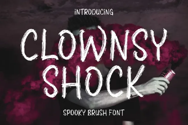 Clownsy Shock font