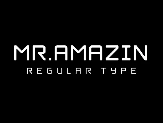 Mr.Amazin Display font