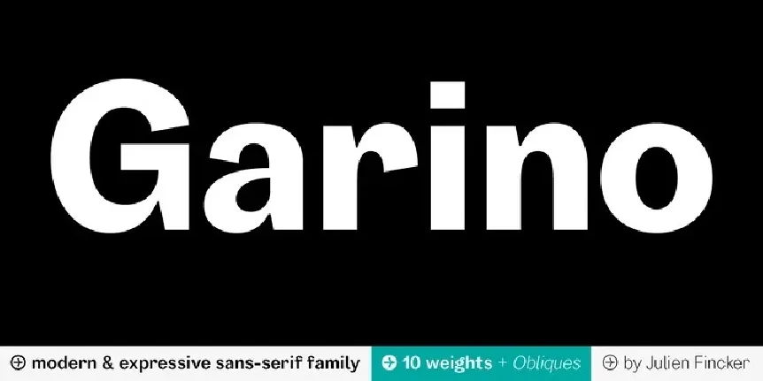 Garino font