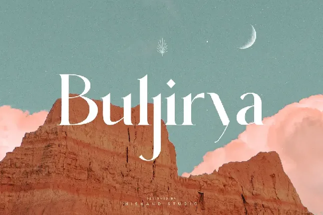 Buljirya font