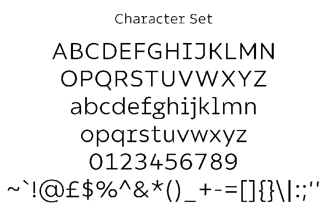 Bigota font