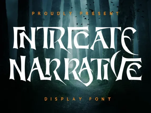 Intricate Narrative font