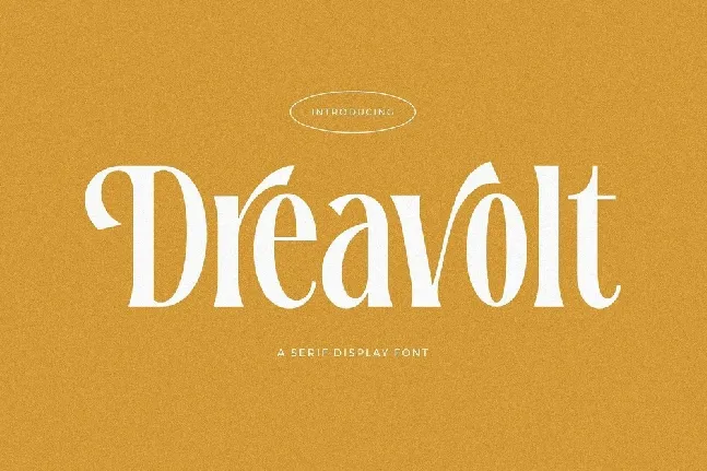 Dreavolt font