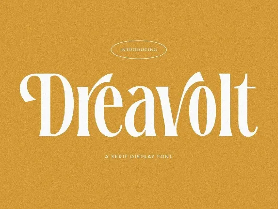 Dreavolt font