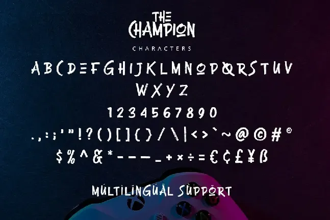 Champion font