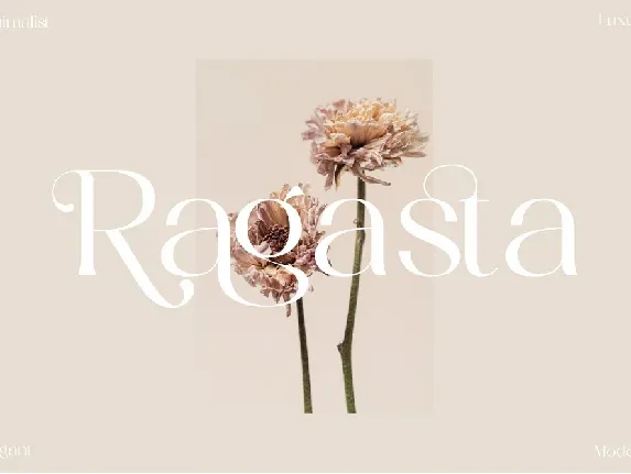 Ragasta font