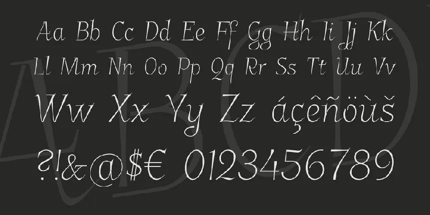 Garineldo font