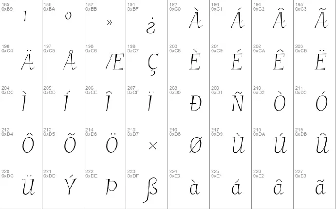 Garineldo font