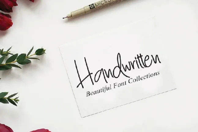 Handmade School font