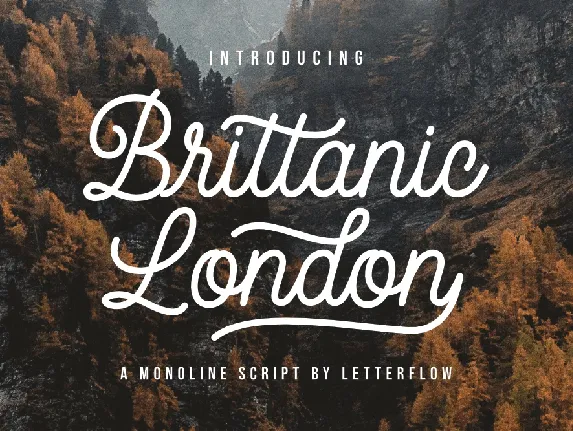 Brittanic London font