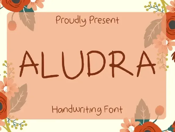 Aludra font