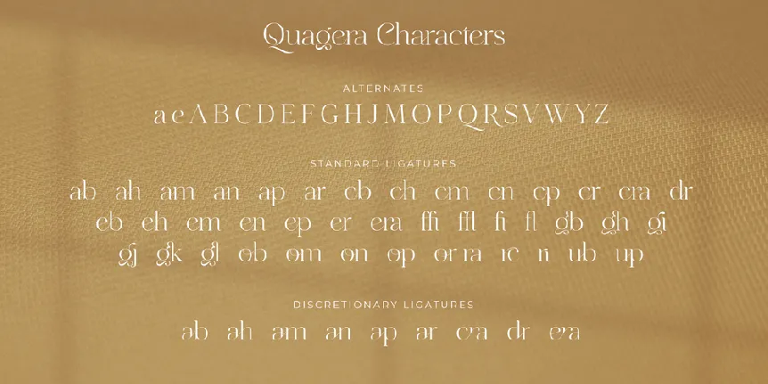 Quagera font