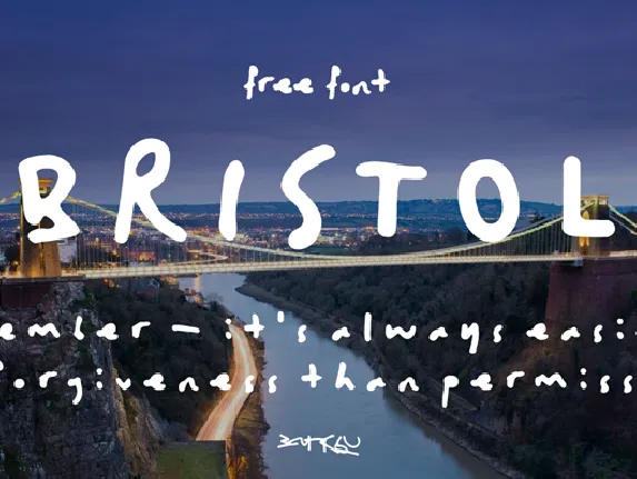 Bristol font