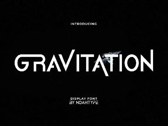 Gravitation font