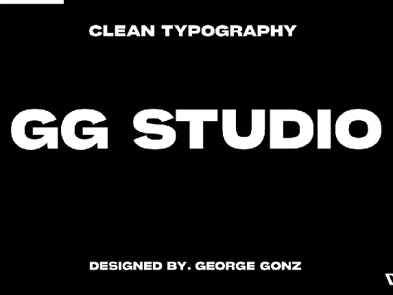 GG Studio font