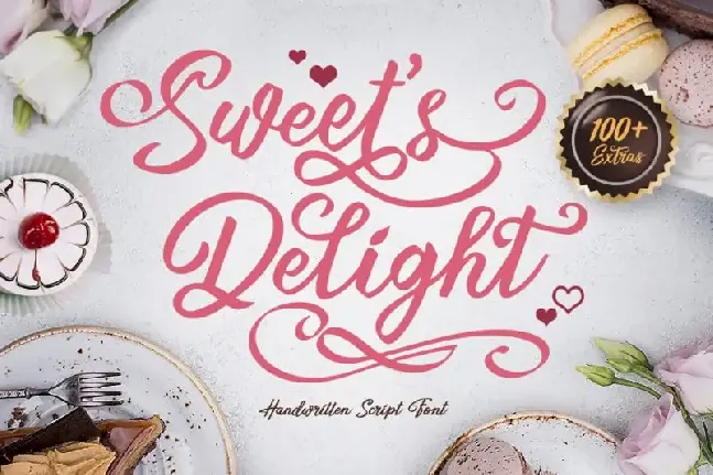 Sweet’s Delight Script font