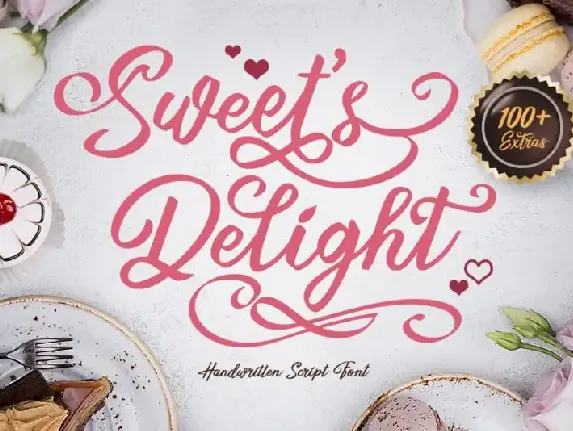 Sweet’s Delight Script font