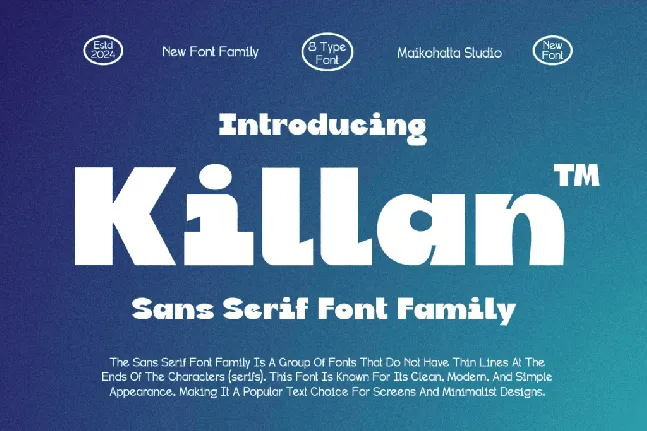 Killan font