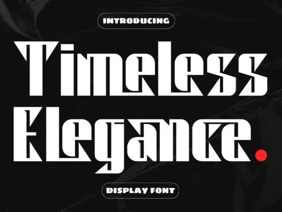 Timeless Elegance font