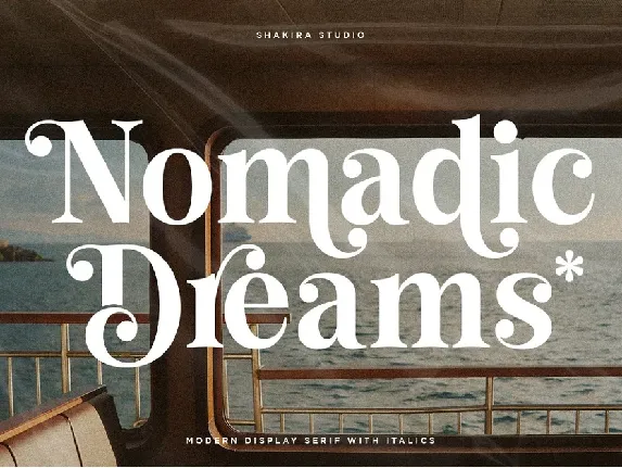 Nomadic Dreams font