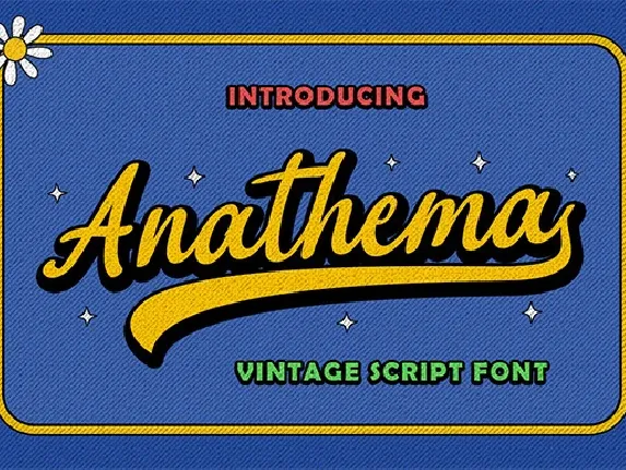 Anathema font