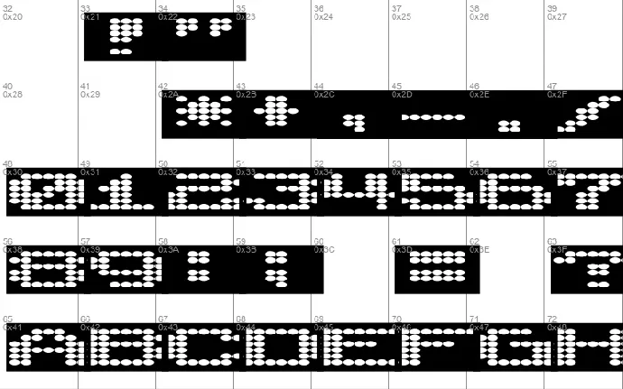 Synthetic Syncronism font