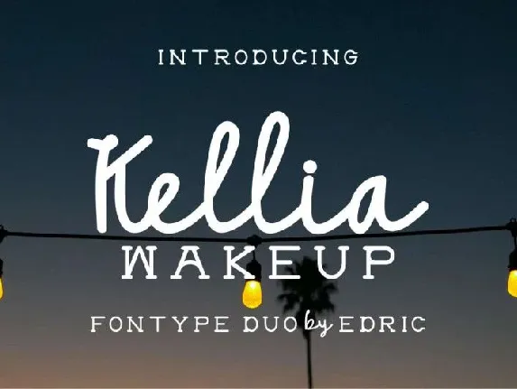 Kellia Wakeup Duo font