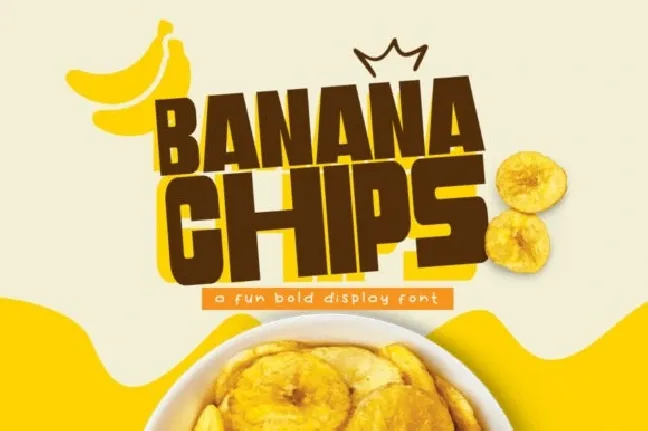 Banana Chips font