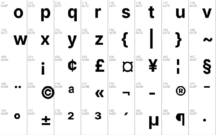 Consensus font